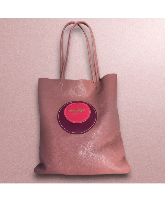 copy of simple tote  salmon pink and...